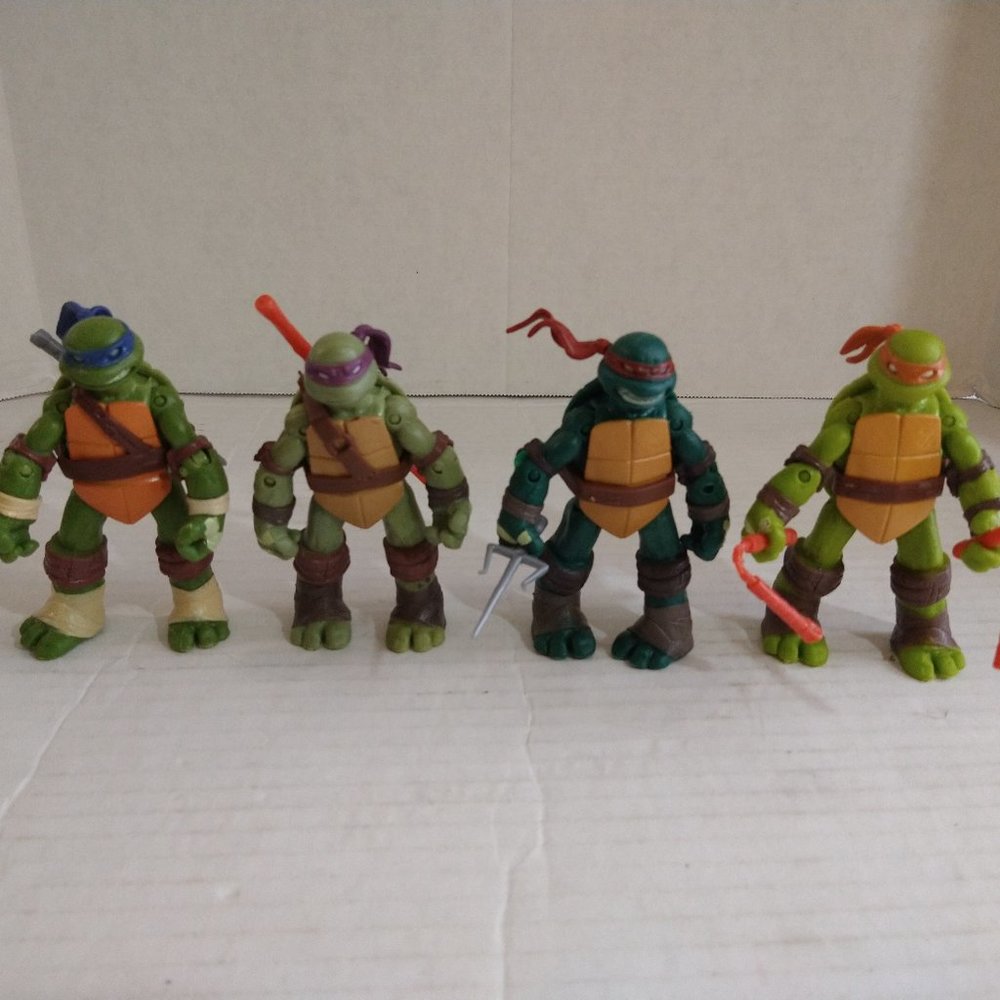 TMNT Nickelodeon Playmates 6" Figure Lot